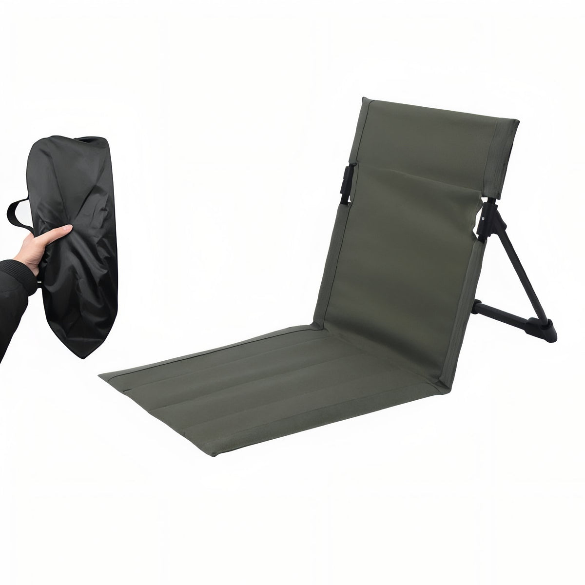Chaise De Sol Randonnée - Vert Olive