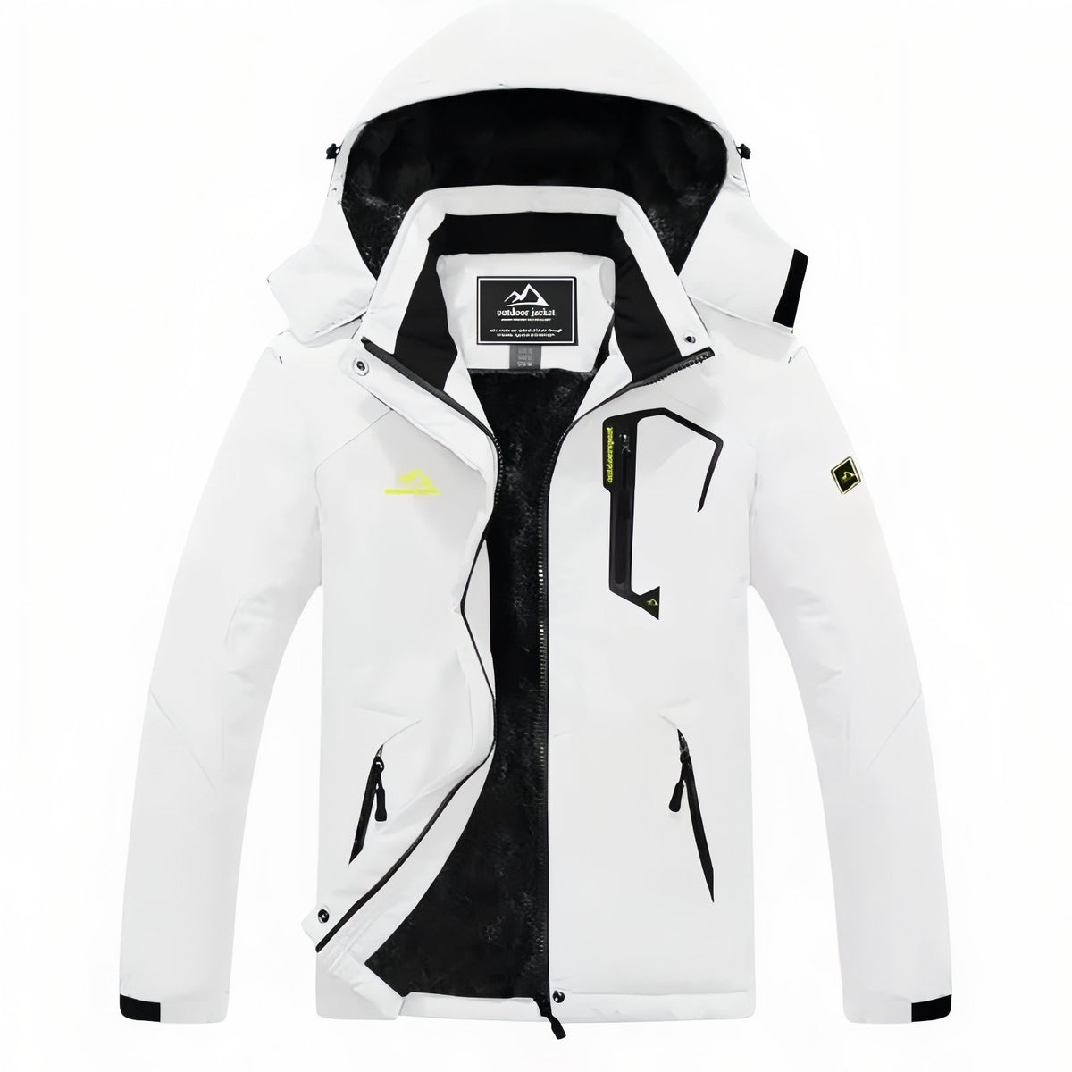 Veste Chaude Randonnée Homme - Blanc