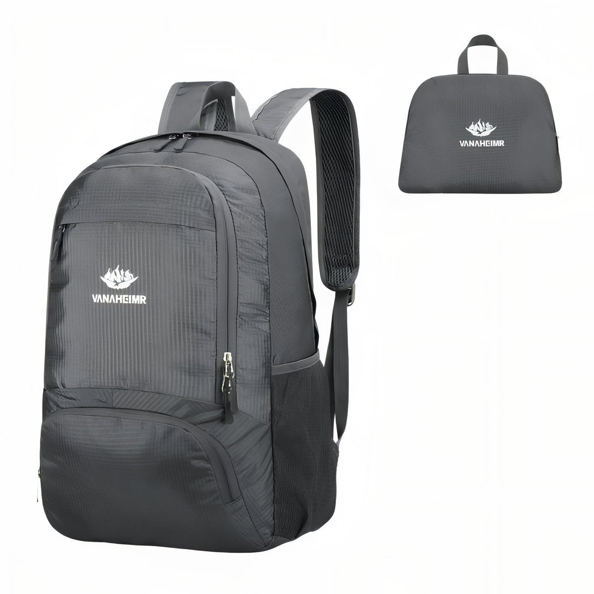 Lightweight Waterproof Backpack - Grey