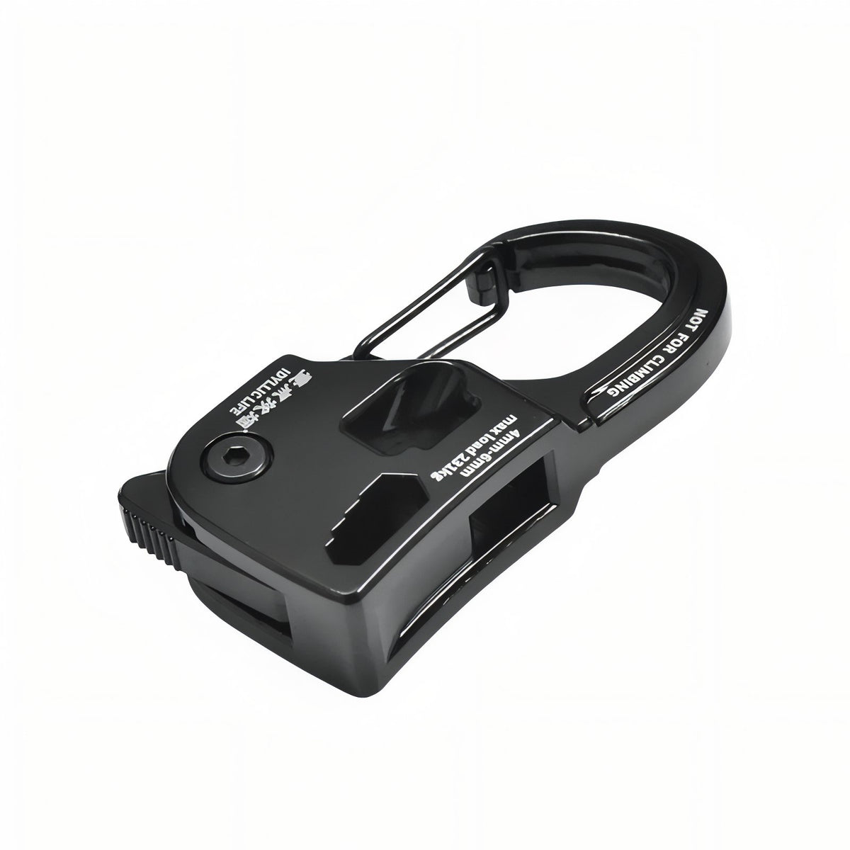 Tent Rope Tensioner - Ebony Black