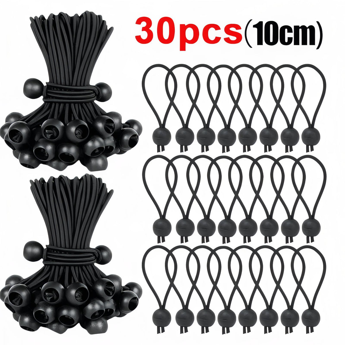 Tendeur Pour Toile De Tente - 30pcs - 10cm
