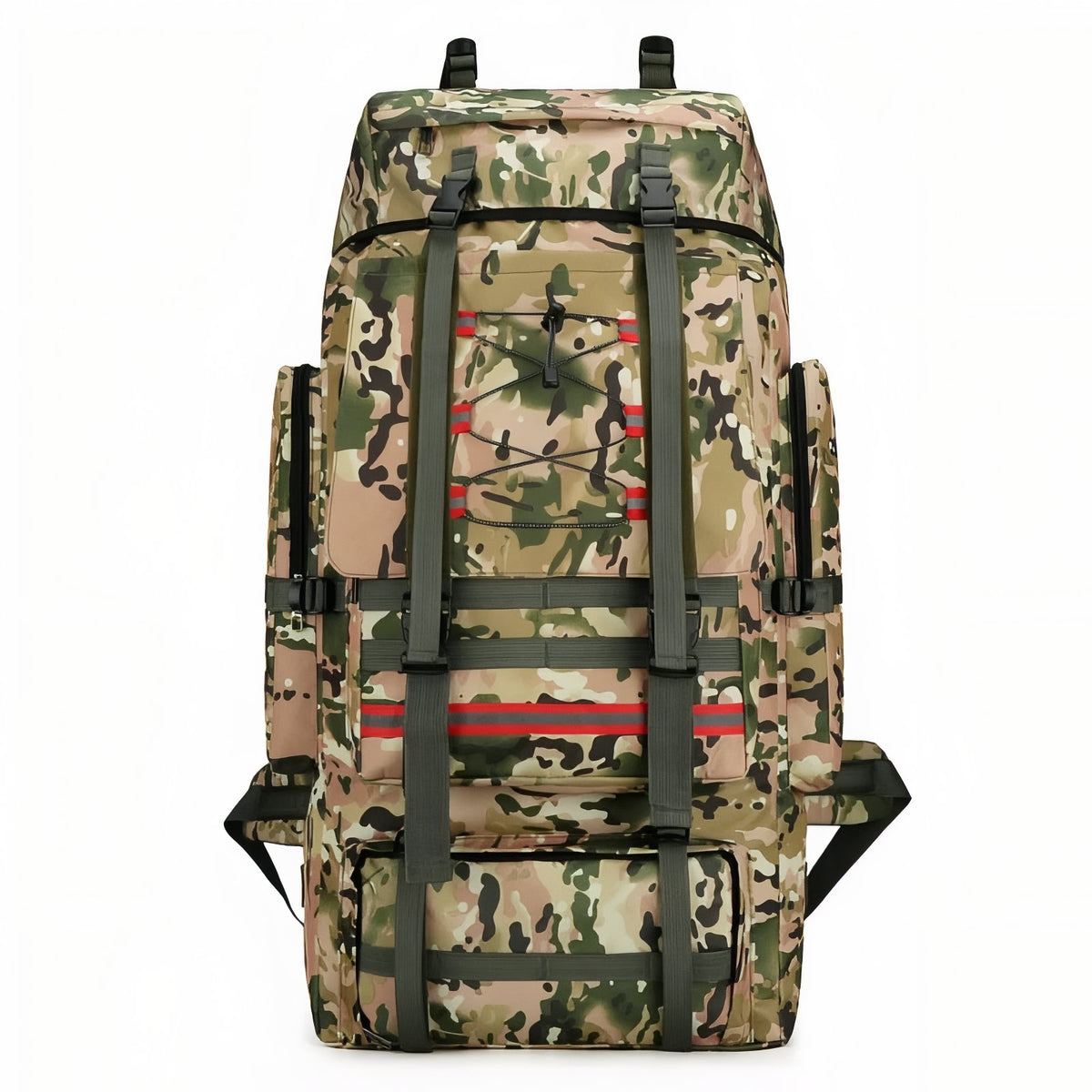 Trek Bag 130L - Green Camouflage