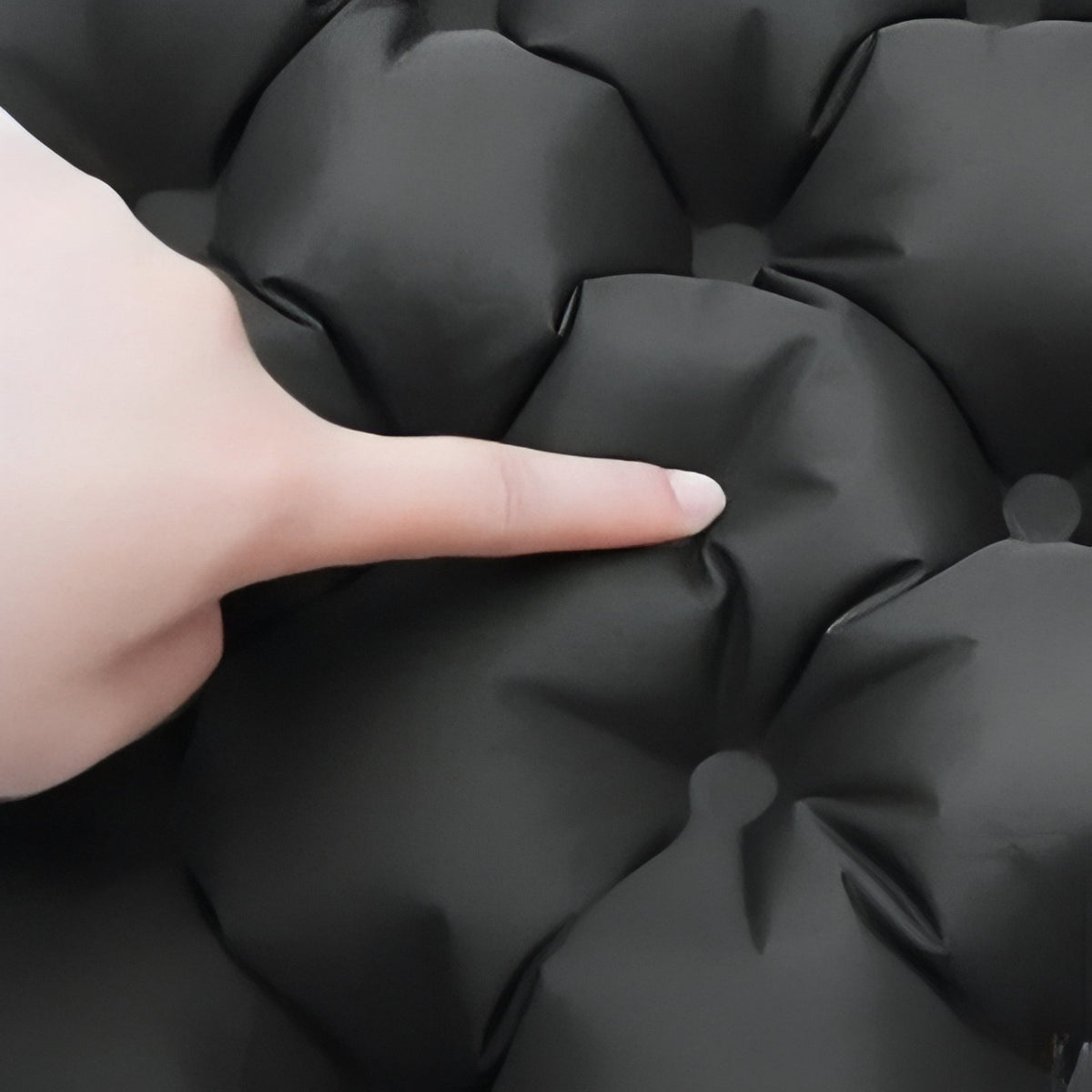Close-up texture of Ultra Light Inflatable Seat Cushion - Anthracite Grey