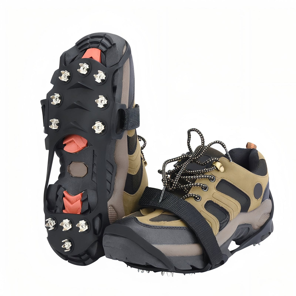 Anti-Slip Hiking Crampons 11 Teeth - 31-36 / 36-39 / 39-46 / 46-48