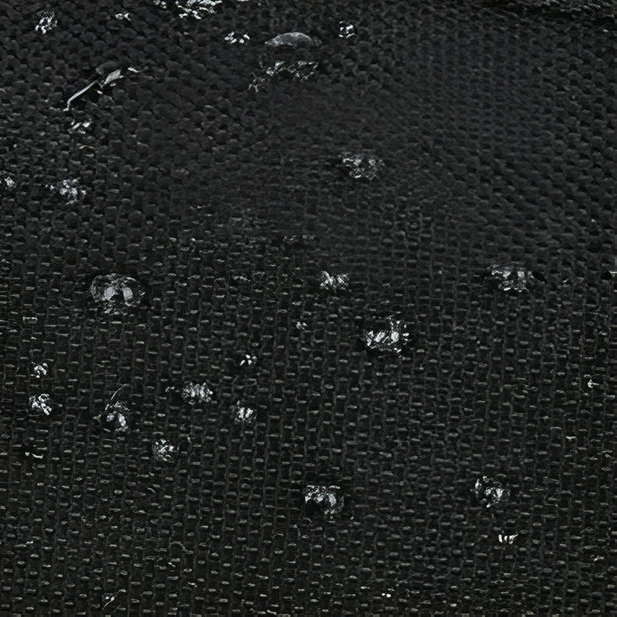 Close-up of waterproof texture hiking shoulder bag - Dark Brown - Olive Green - Matte Black