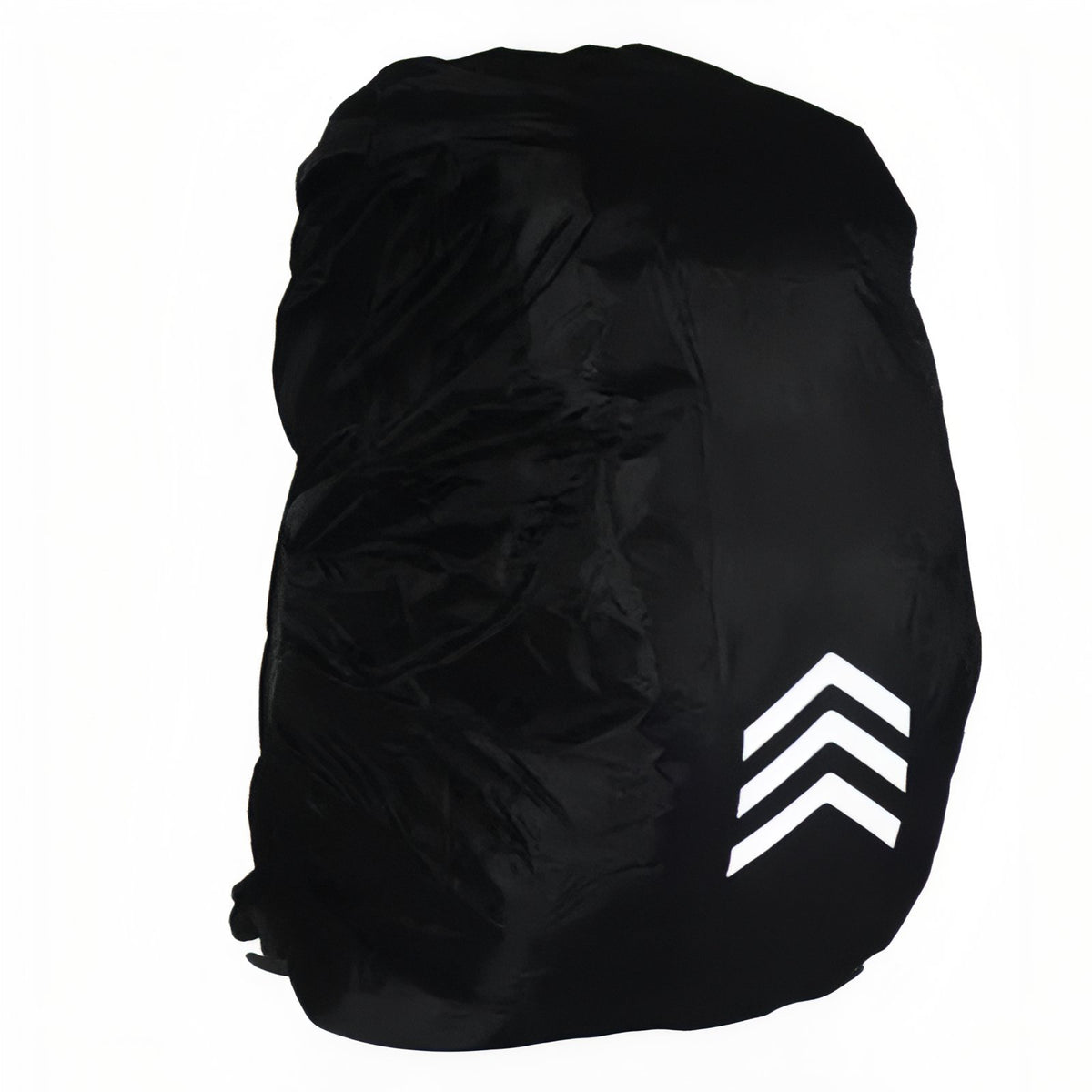 Randonnée Couvre Sac Fluo 18-55L vue latérale - Noir Mat