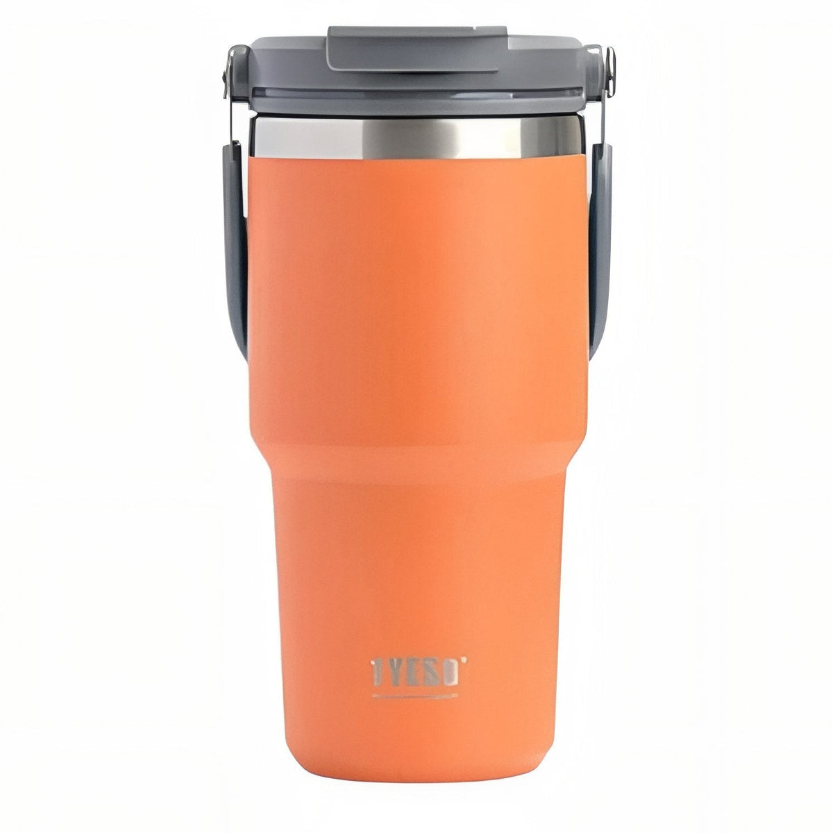 Insulated Mug With Spout - Burnt Orange - 600ml