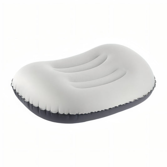 Ultra-Light Inflatable Cushion - Light Grey and Black