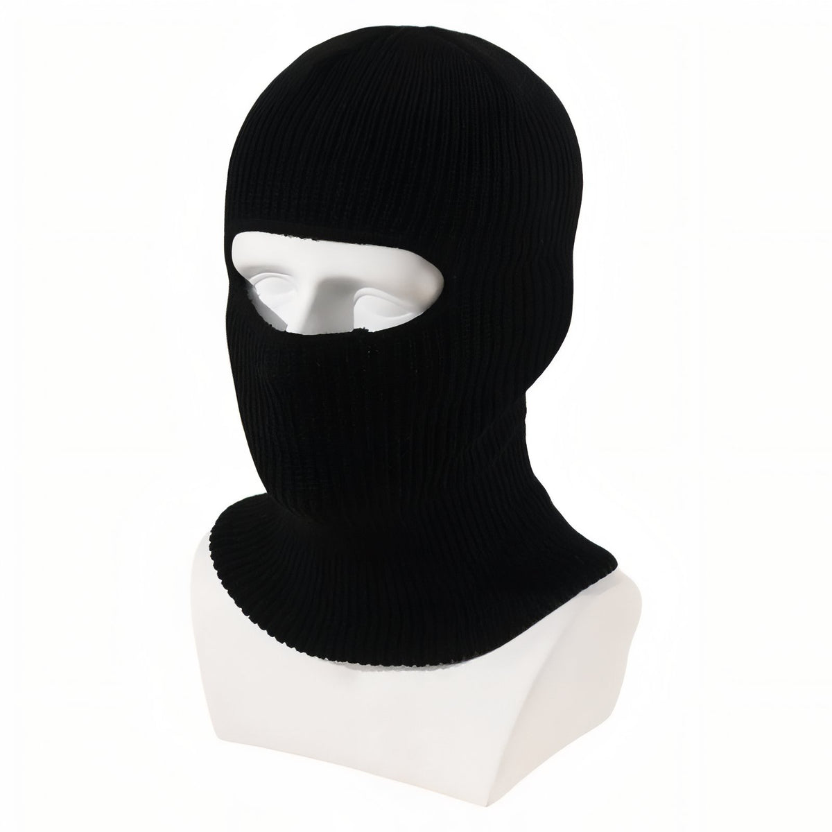 Cagoule Hiver Homme - Noir - Taille Unique