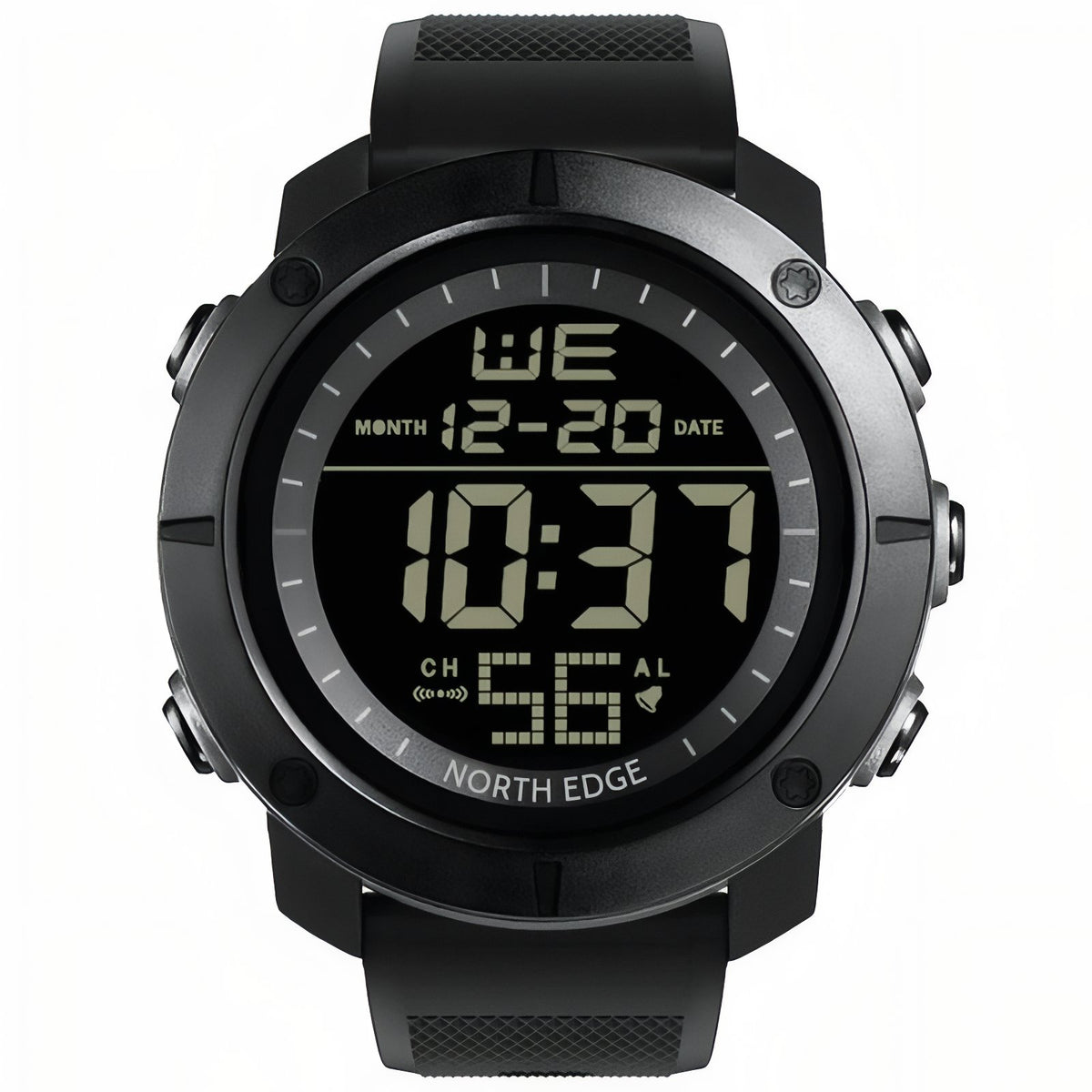 Men's Hiking Watch - Matte Black