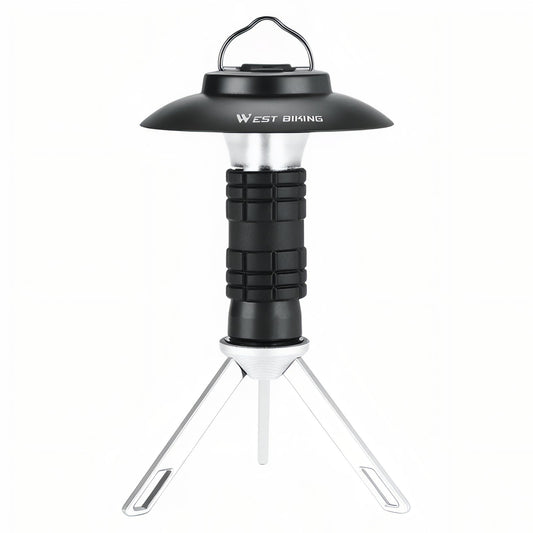 Ultra Lightweight Hiking Lantern - Black and Silver