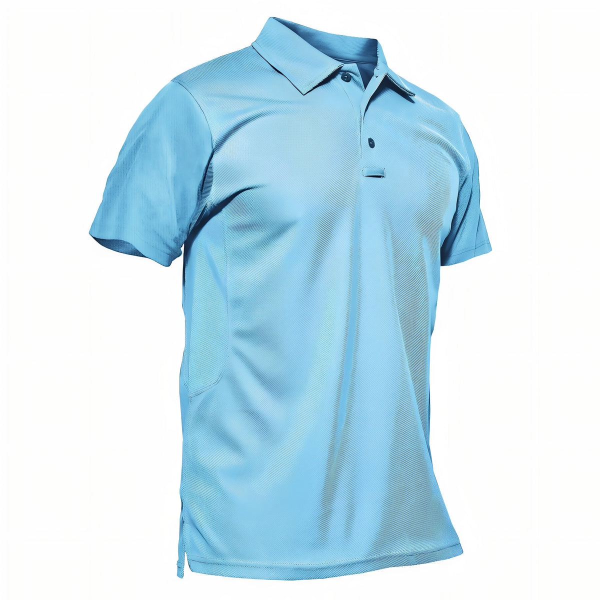Men's Sweat-Wicking Hiking T-Shirt - Sky Blue