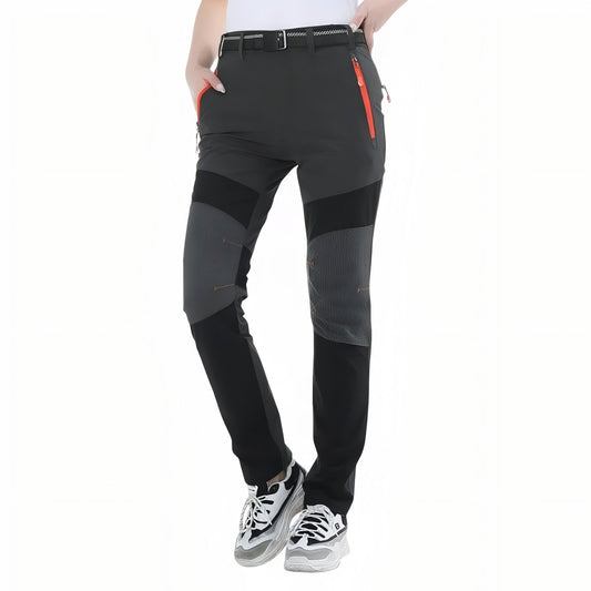 Pantalon Randonnée Extensible Femme - Gris