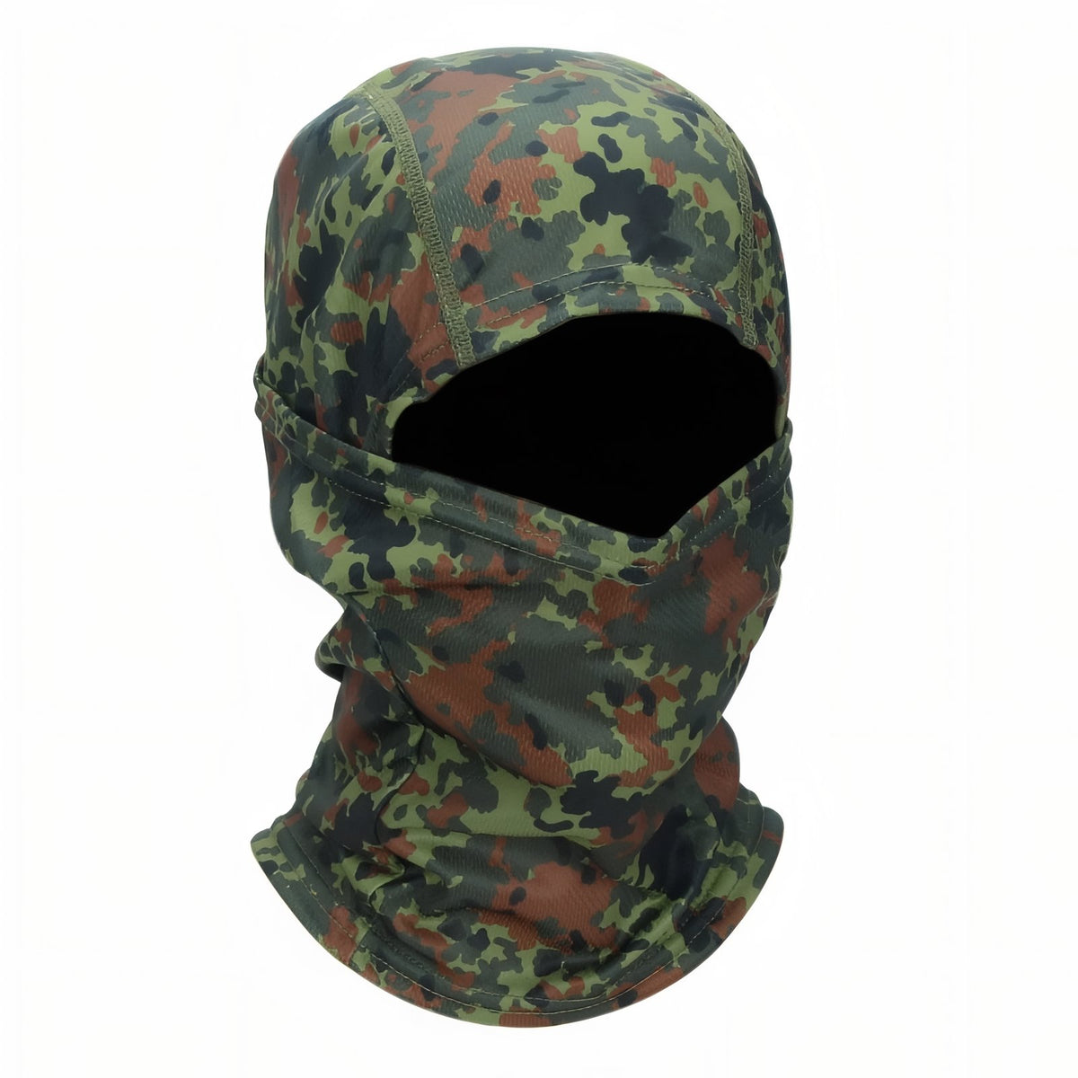 Cagoule Camouflage Militaire - Vert Camouflage et Marron Camouflage - 56-60cm