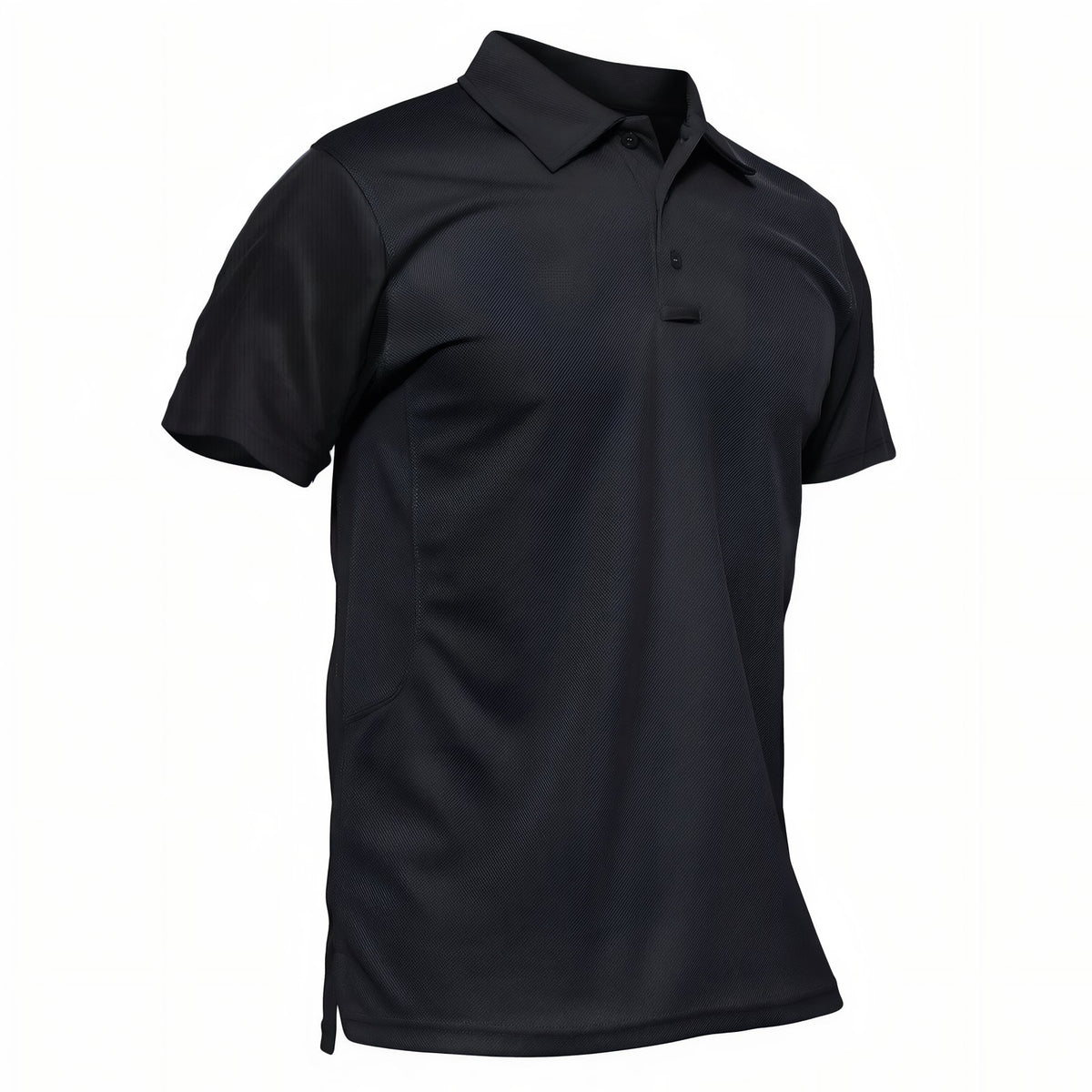 Men's Sweat-Wicking Hiking T-Shirt - Deep Black