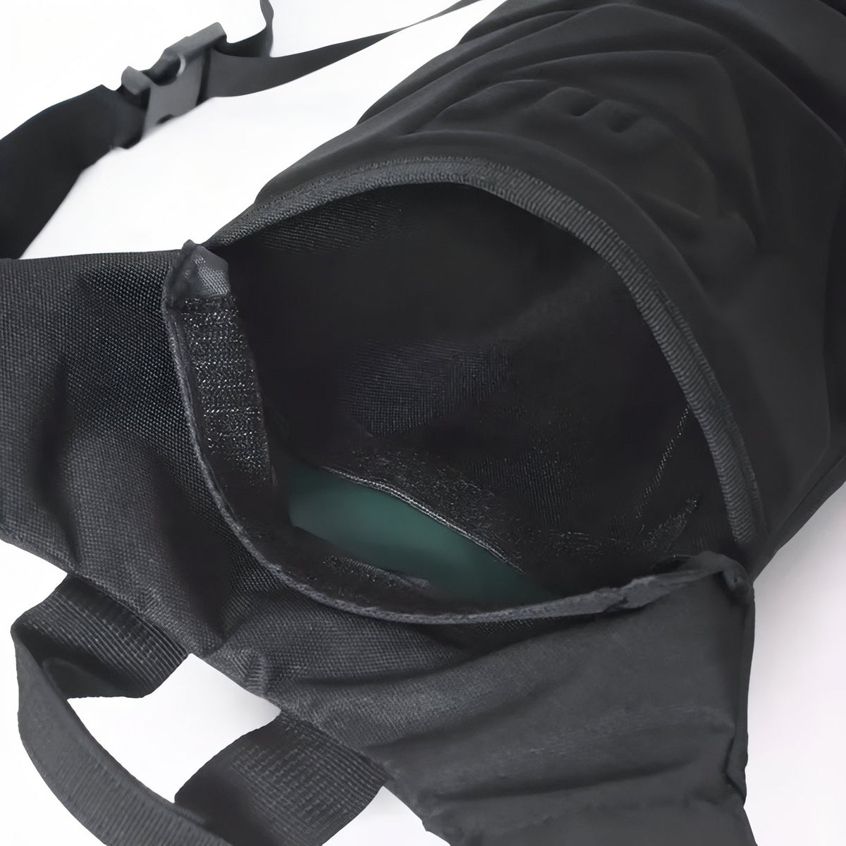 Sac Gourde Randonnée 3L compartiment ouvert - Beige - Vert Olive - Noir