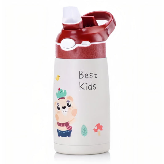 Children's Bear Water Bottle 400ML - Bear - 400ML