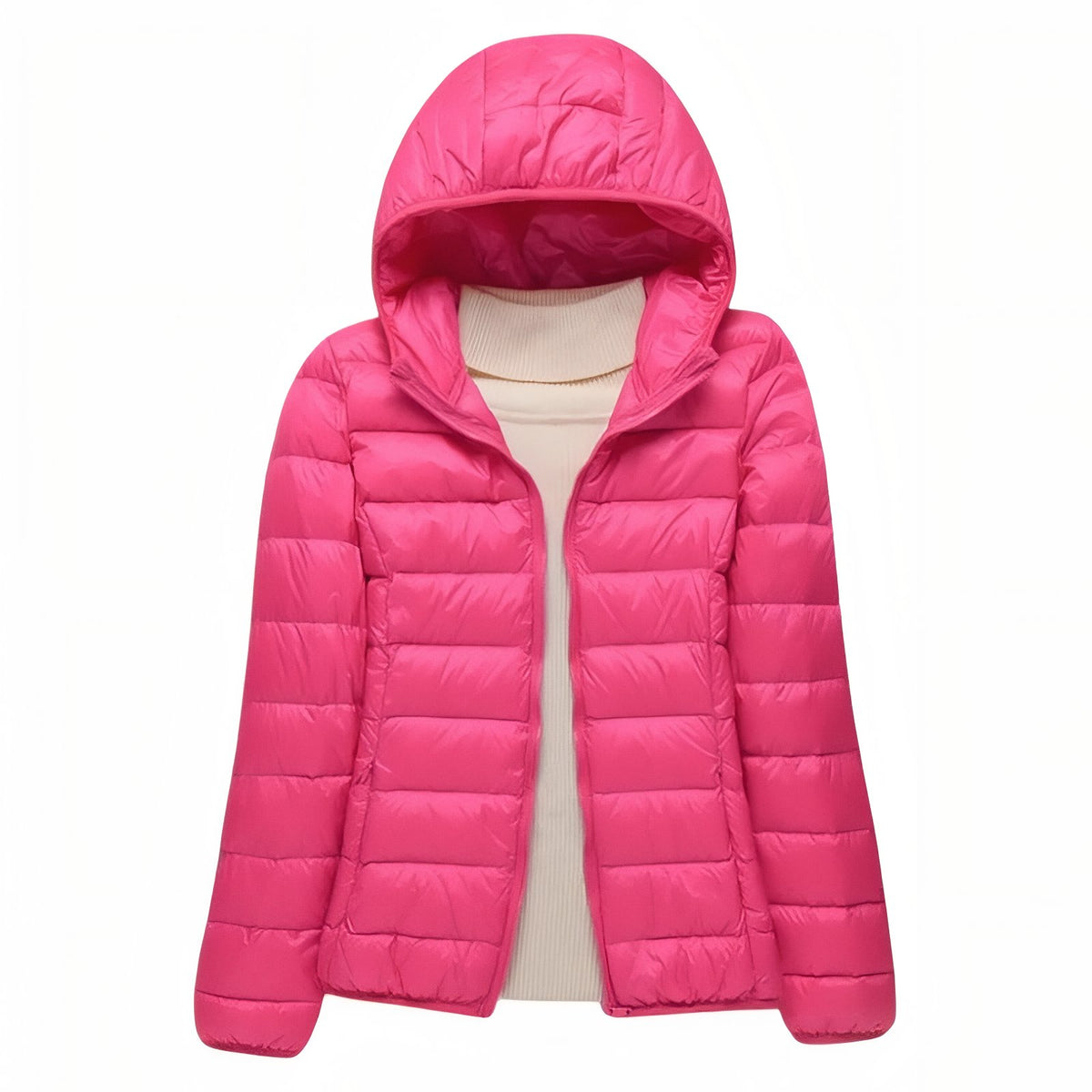Doudoune Randonnée Compressible Femme - Rose