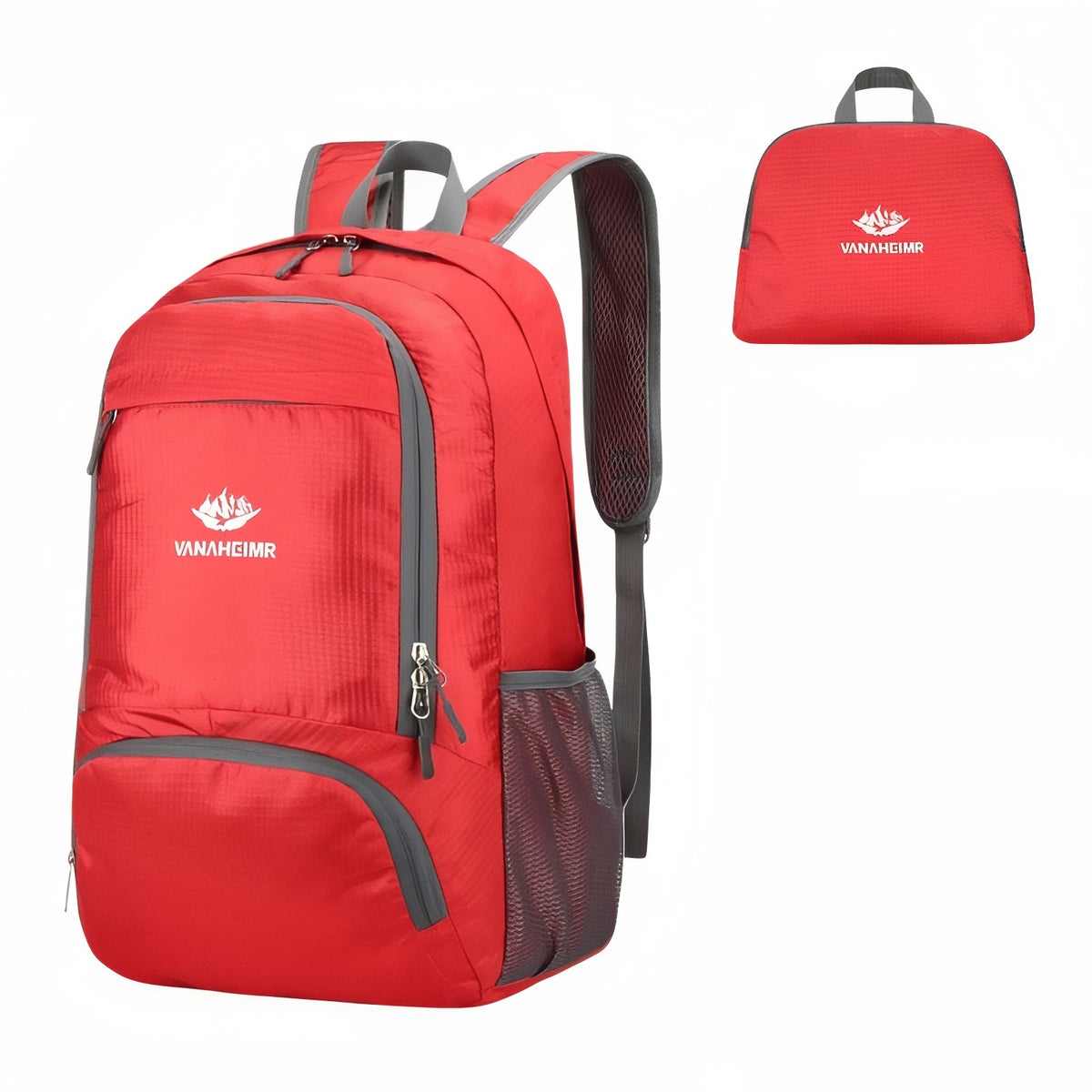 Lightweight Waterproof Backpack - Red