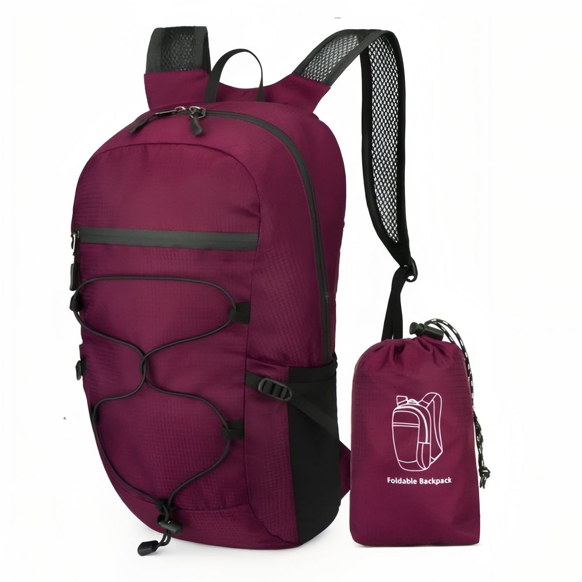 Sac à Dos Pliable et Imperméable - Violet