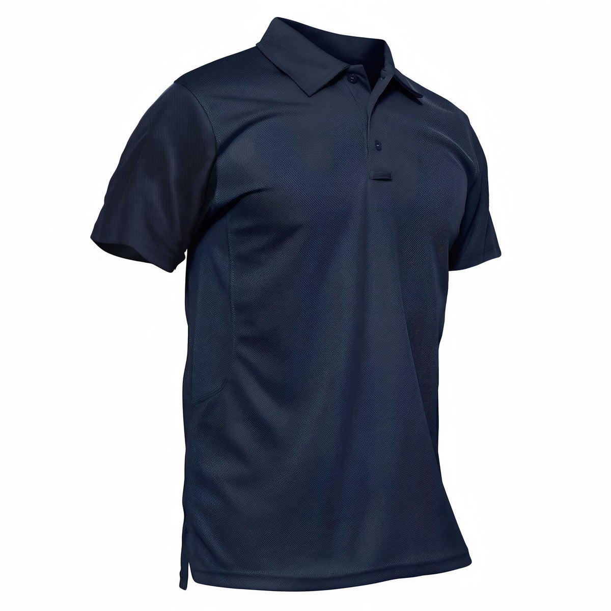 Men's Moisture-Wicking Hiking T-Shirt - Navy Blue
