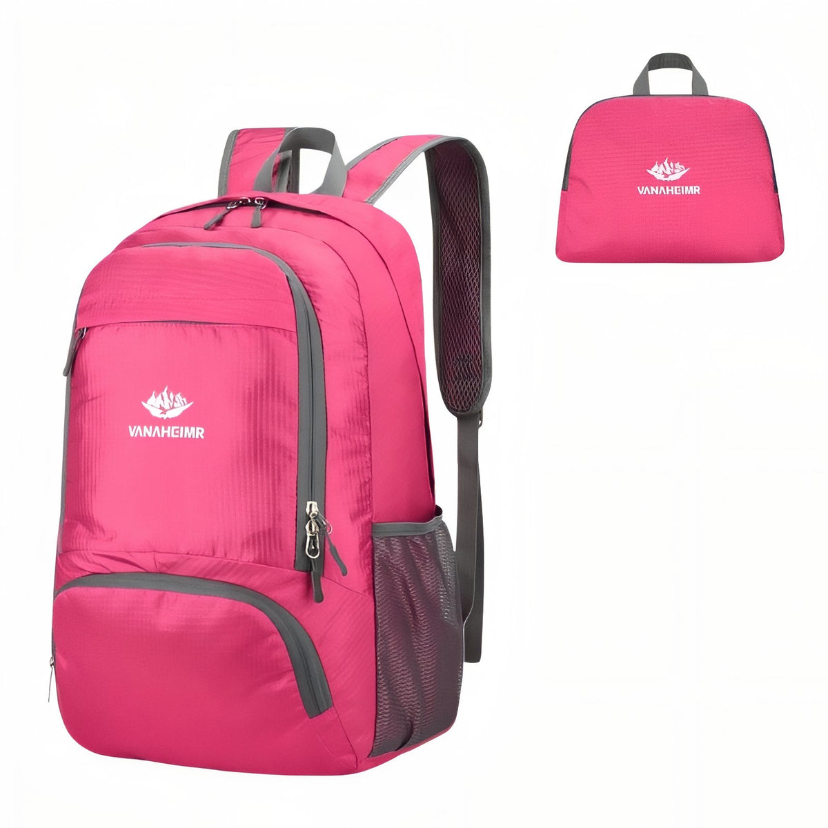 Lightweight Waterproof Backpack - Pink