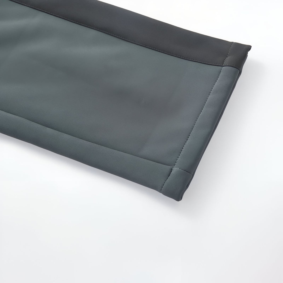 Men's Water-Repellent Hiking Pants seam detail - Dark Green and Black - Dark Gray and Orange - Black and Orange