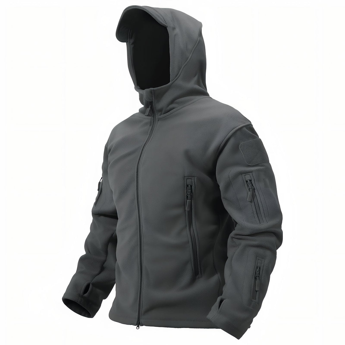 Veste Polaire Randonnée Homme - Gris