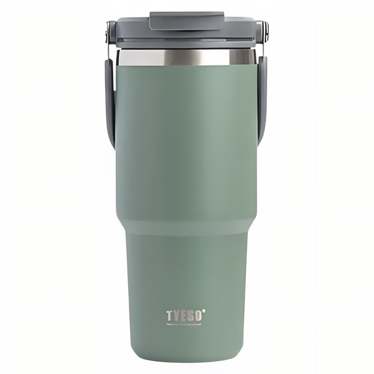Sage Green Insulated Mug With Spout - 750ml