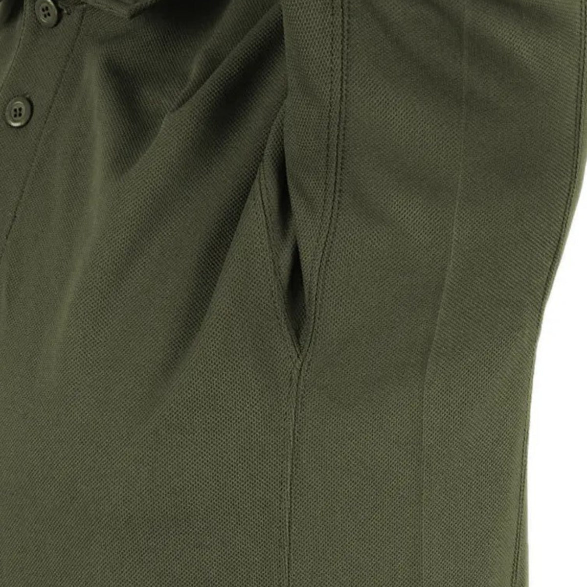Men's Sweat-Wicking Hiking T-Shirt close-up material - Green - Powder Pink - Cobalt Blue - White - Deep Black - Turquoise - Sky Blue - Light Blue - Charcoal Gray - Navy Blue
