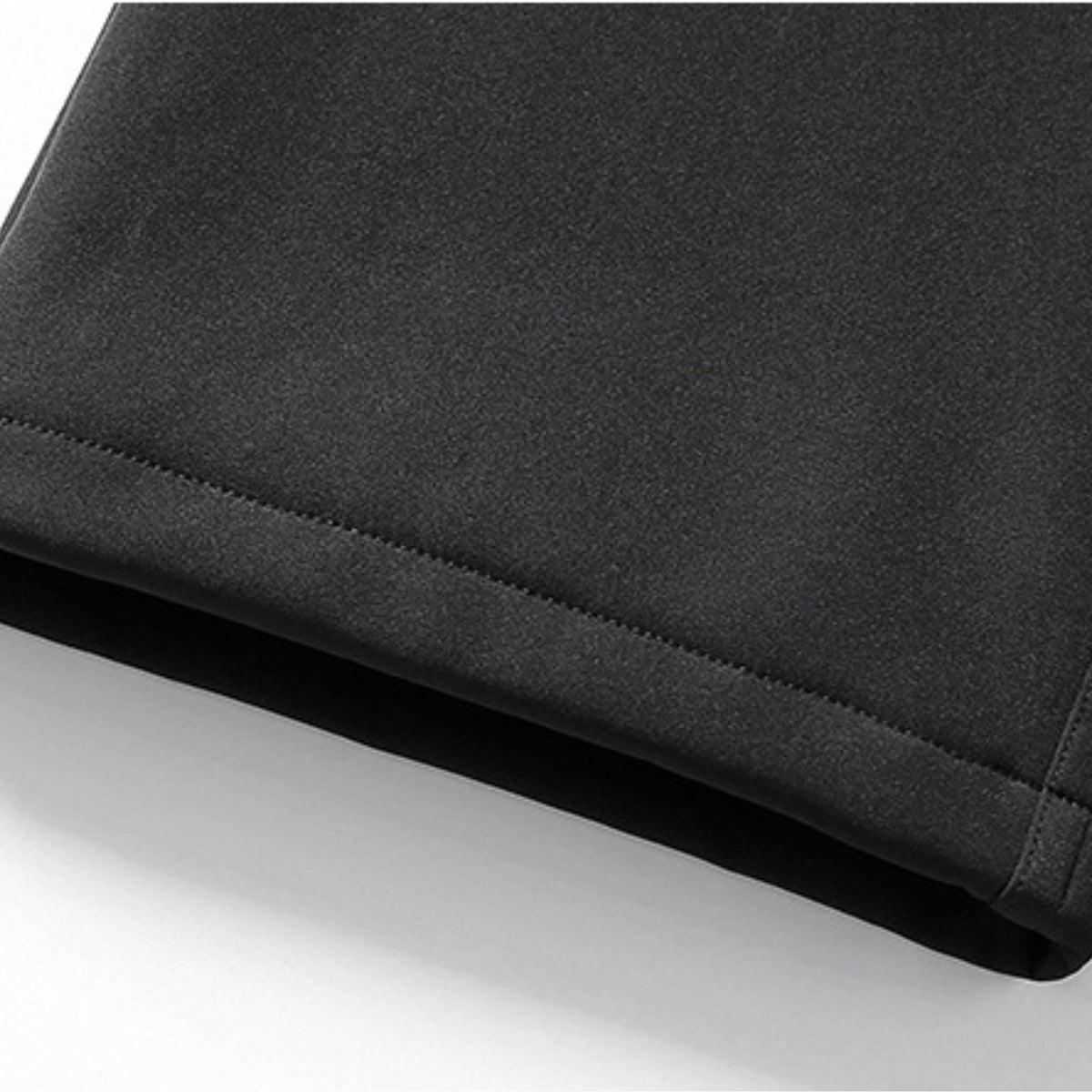 Men's Hiking Fleece Pants close-up fabric - Black - Gray - Navy Blue