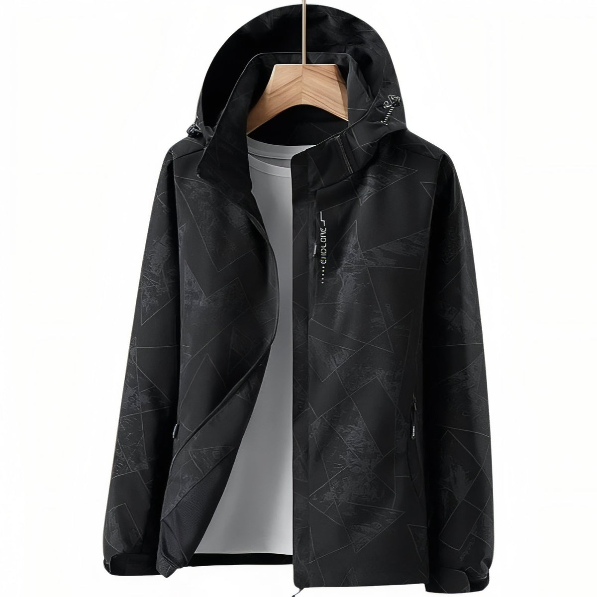 Veste Imperméable Randonnée Femme - Noir