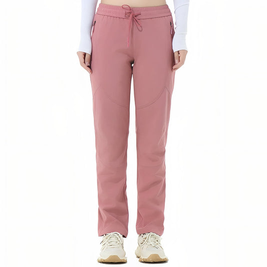 Pantalon Léger Randonnée Femme - Rose Poudré