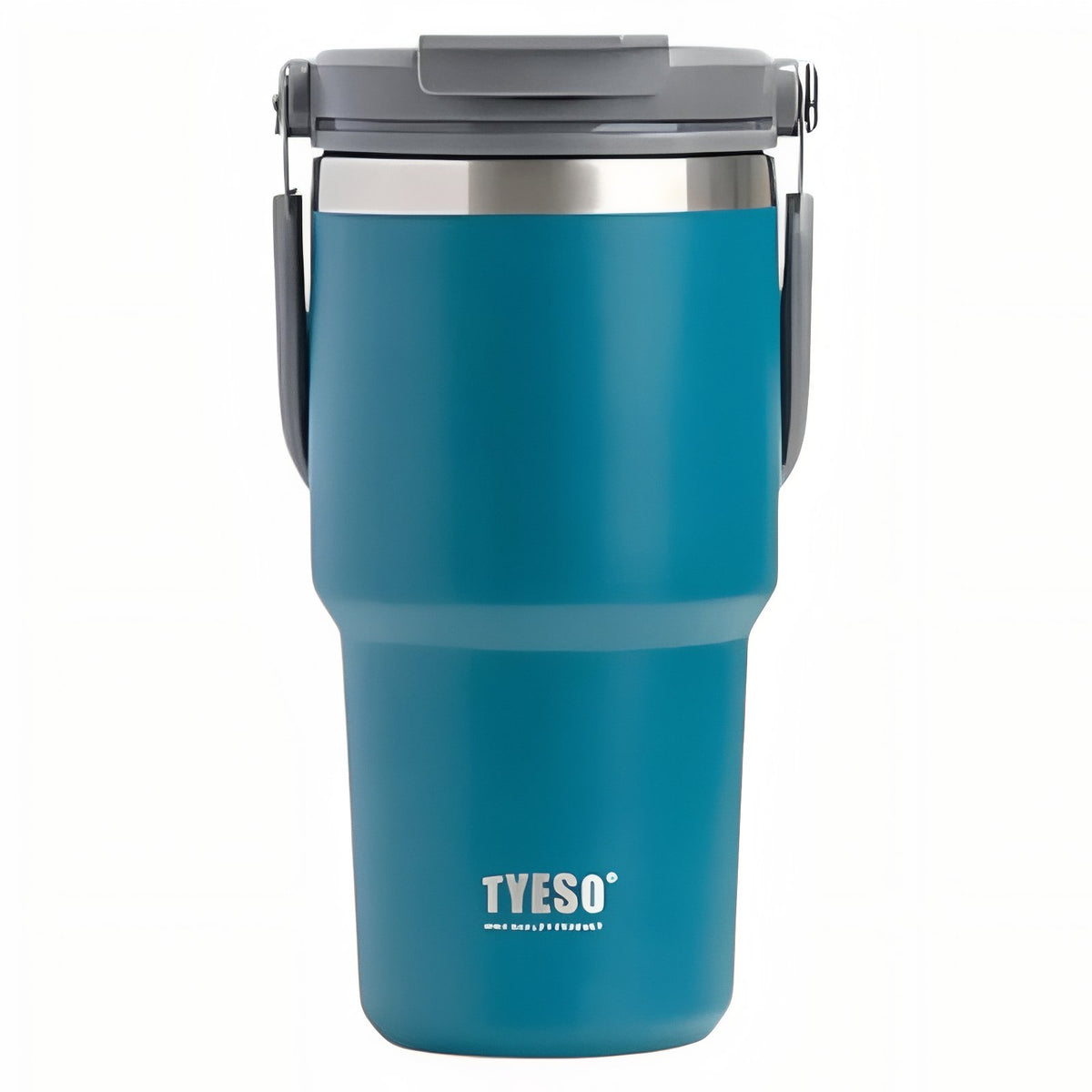 Dark Turquoise Spout Thermos Mug - 600ml