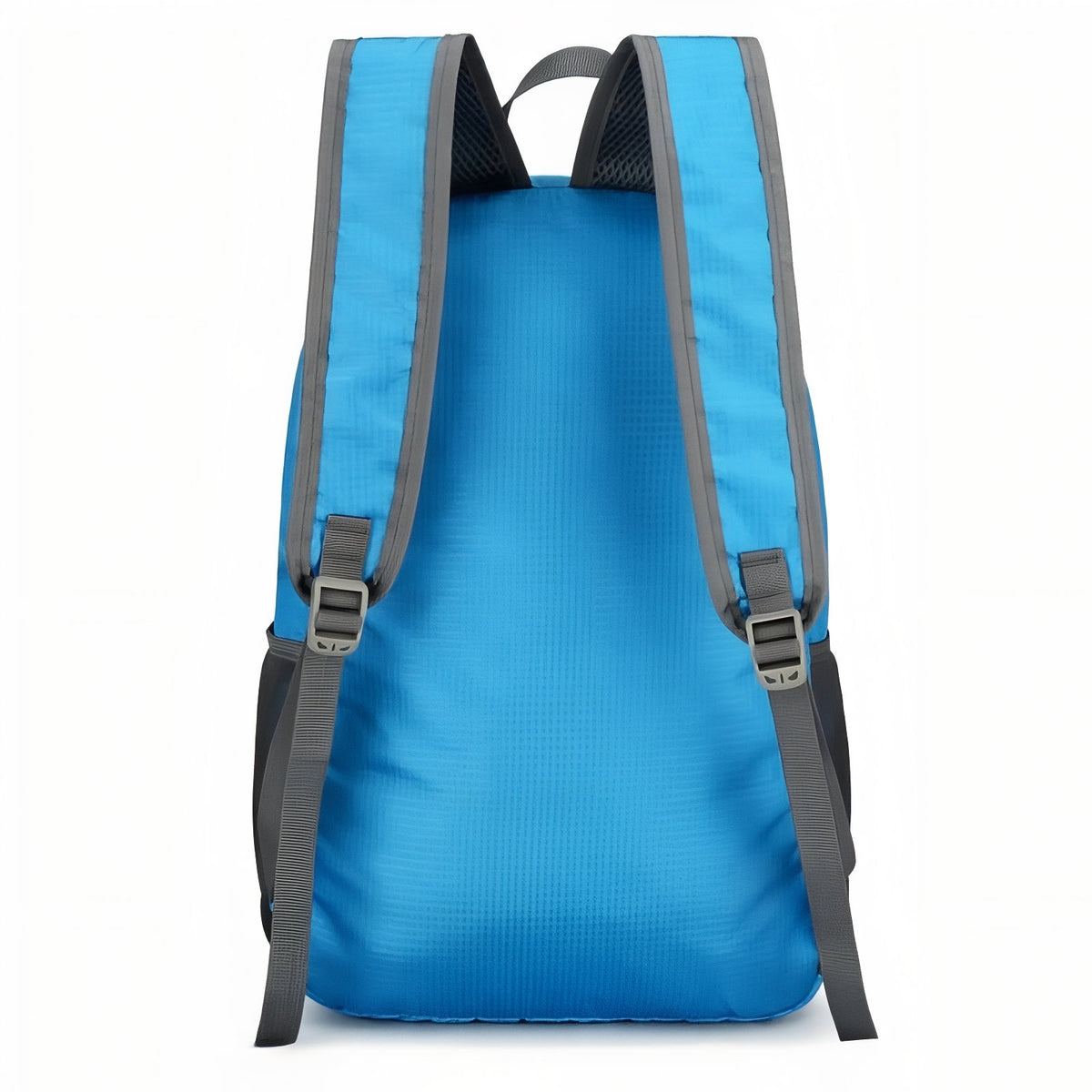 Lightweight Waterproof Backpack back of the bag - Black - Pink - Blue - Navy Blue - Gray - Green - Purple - Red - Orange