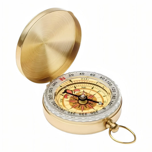 Vintage Compass - Gold