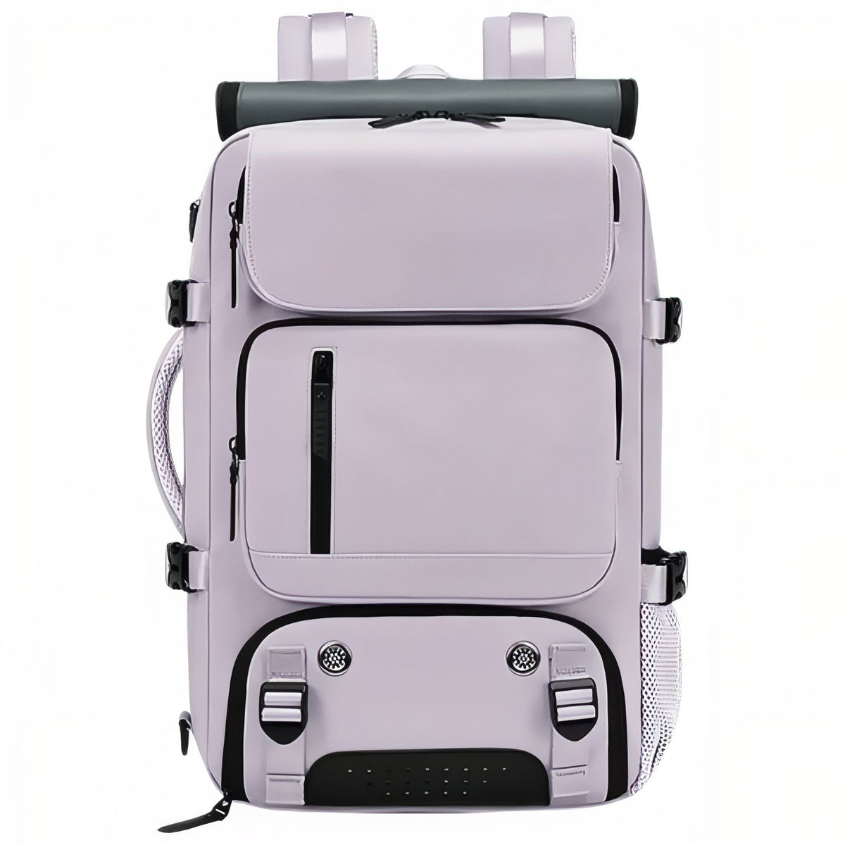 Practical Multi-Compartment Travel Bag - Lavender