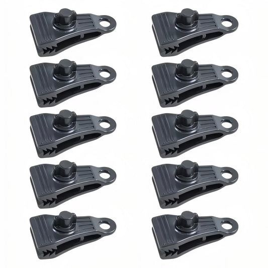Tent Tarp Clip - 10pcs without Tensioner