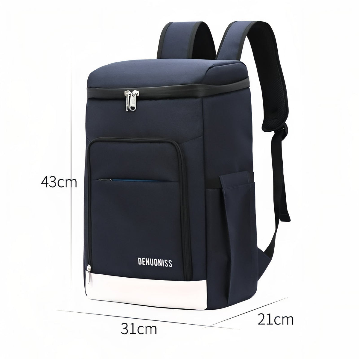 Sac à Dos Isotherme guide des dimensions - Camouflage Gris - Noir - Gris - Bleu Marine - Camouflage Beige - Camouflage Vert
