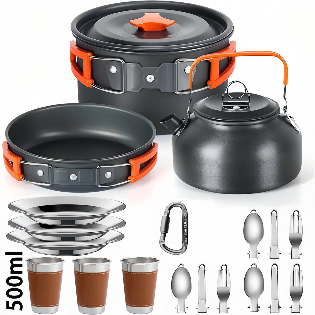 3-Person Cookware Set - Kit A