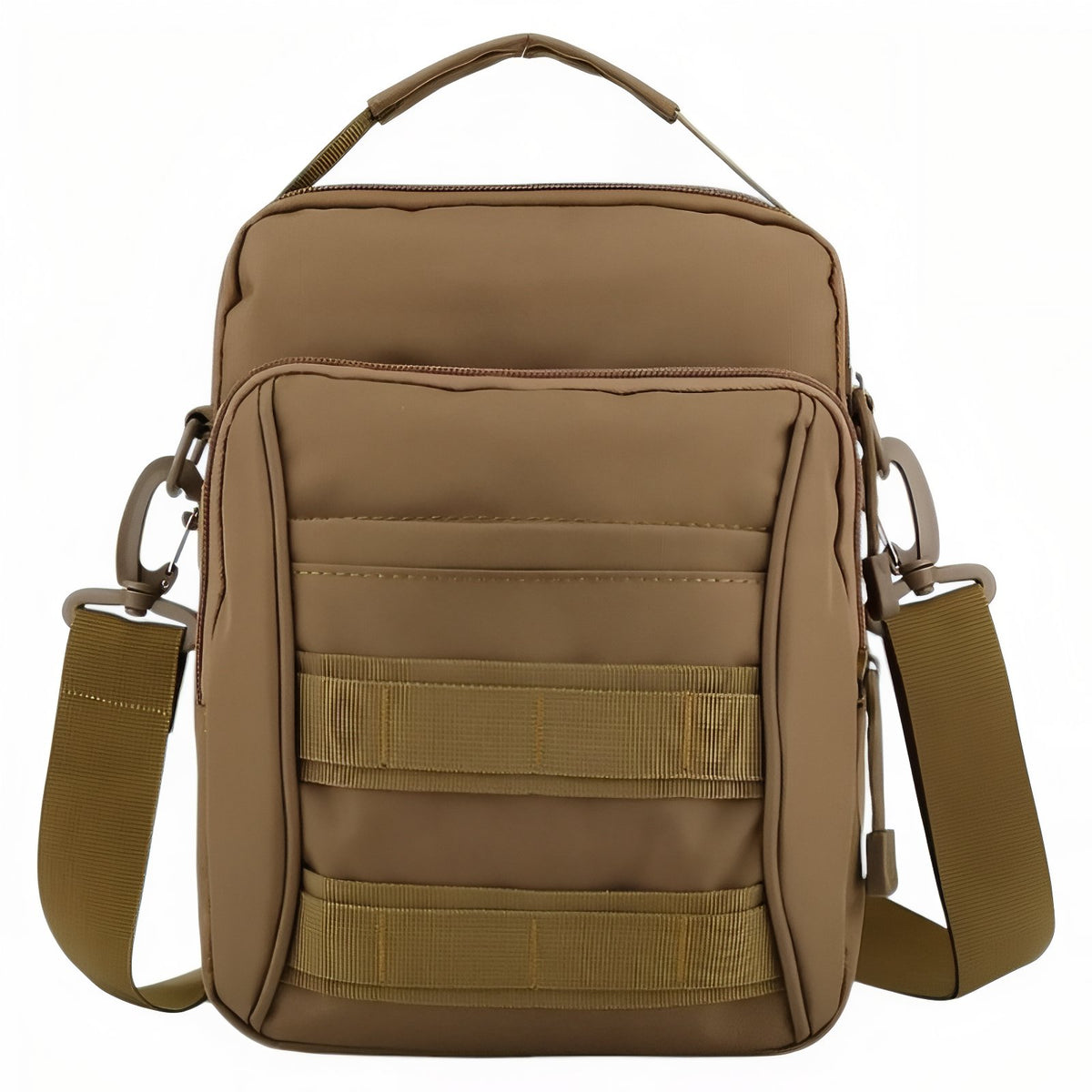 Hiking Shoulder Bag - Dark Brown