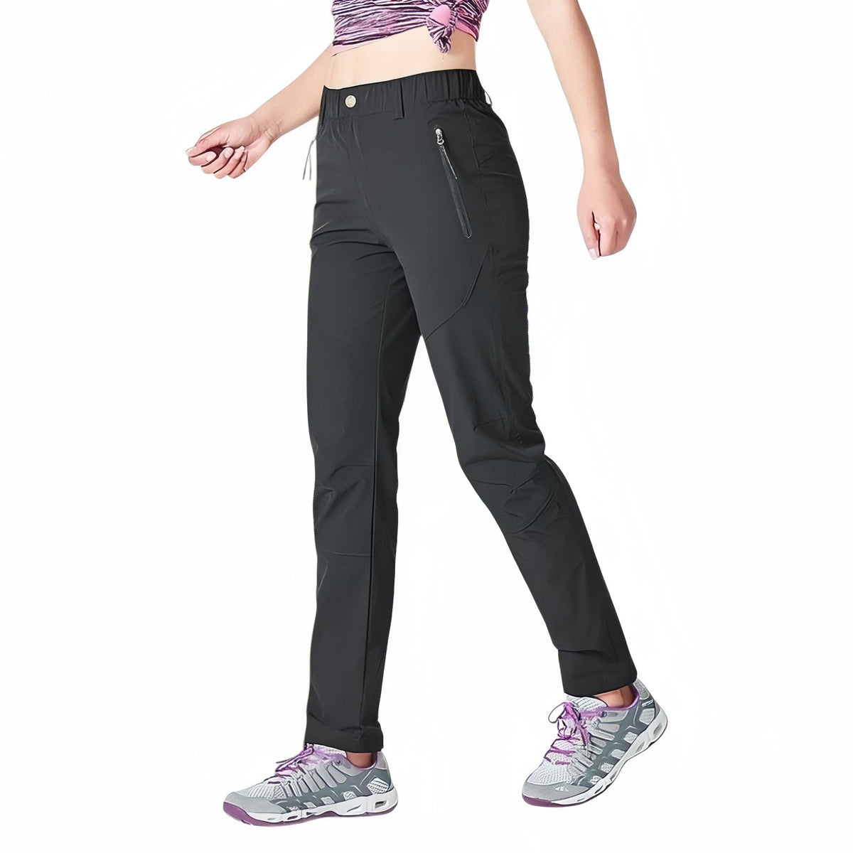 Women's Summer Hiking Pants - Black