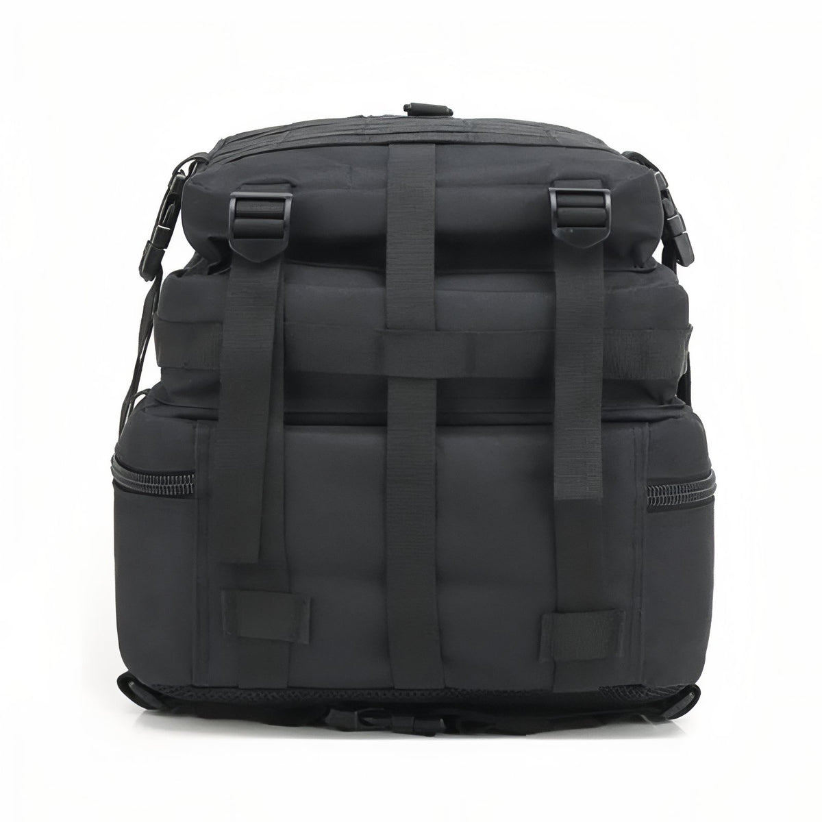 Sac à Dos Randonnée Militaire vue arrière - Noir