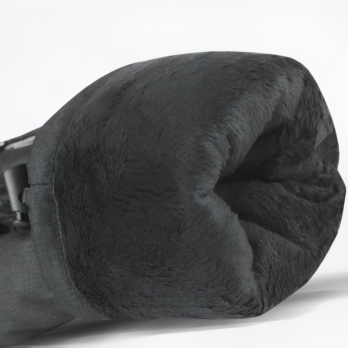Close-up material of Ski Touring Gloves - White and Black - Gray and Black - Ebony Black